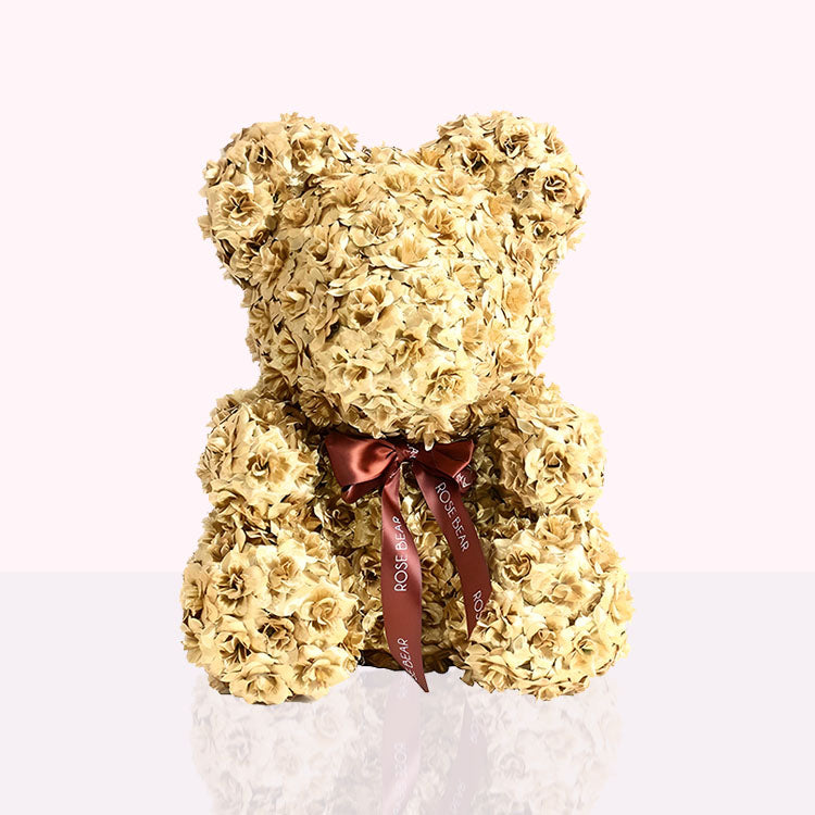 Björn i blommor alla hjärtans dag - Puh