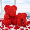 Blommar Röd Ros Nalle - Romeo